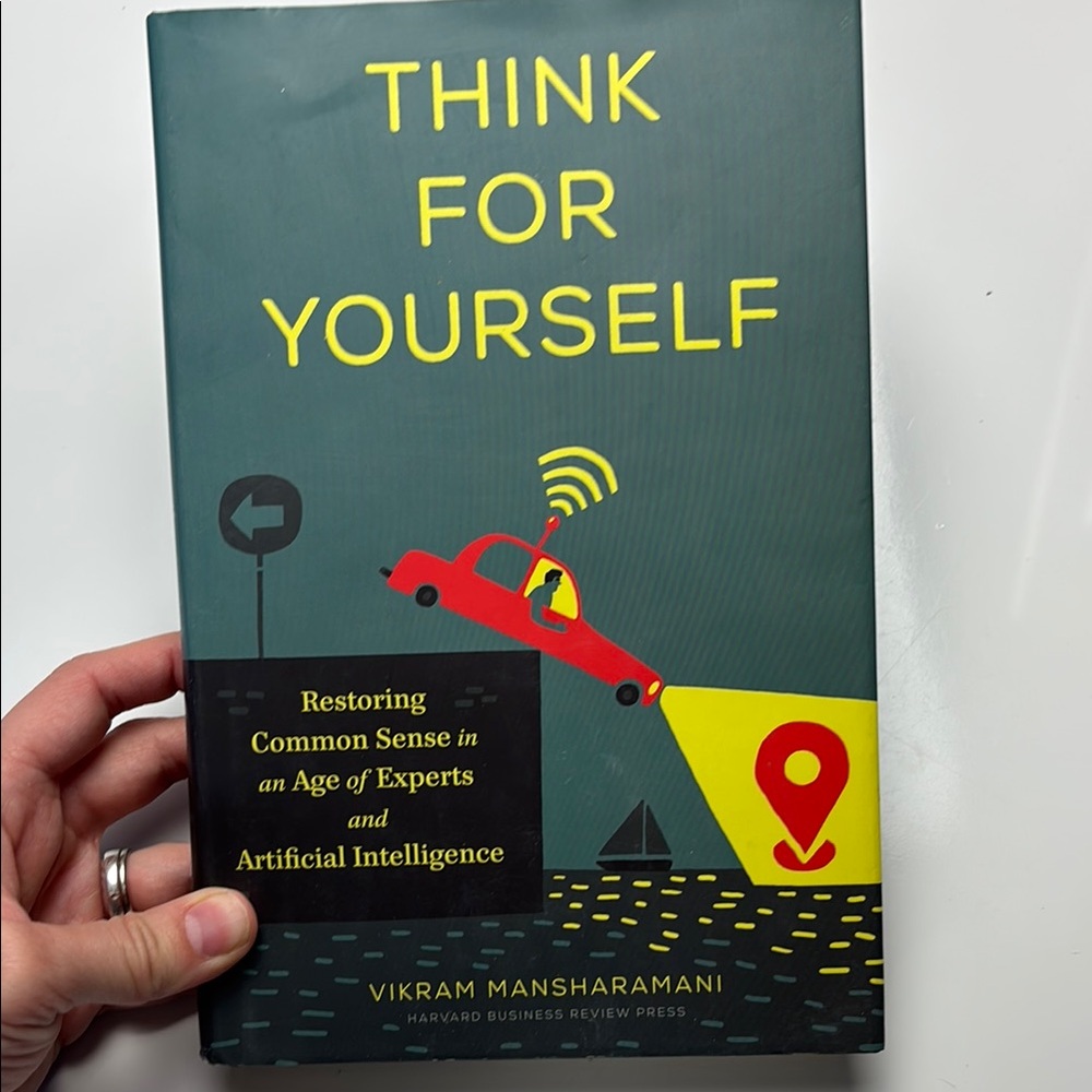Think for Yourself Vikram Mansharamani hardcover book